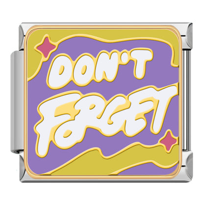 Pop Art Affirmation Italian Charms — Star, Like, Do It, Happy, Level Up, You Are Amazing & More