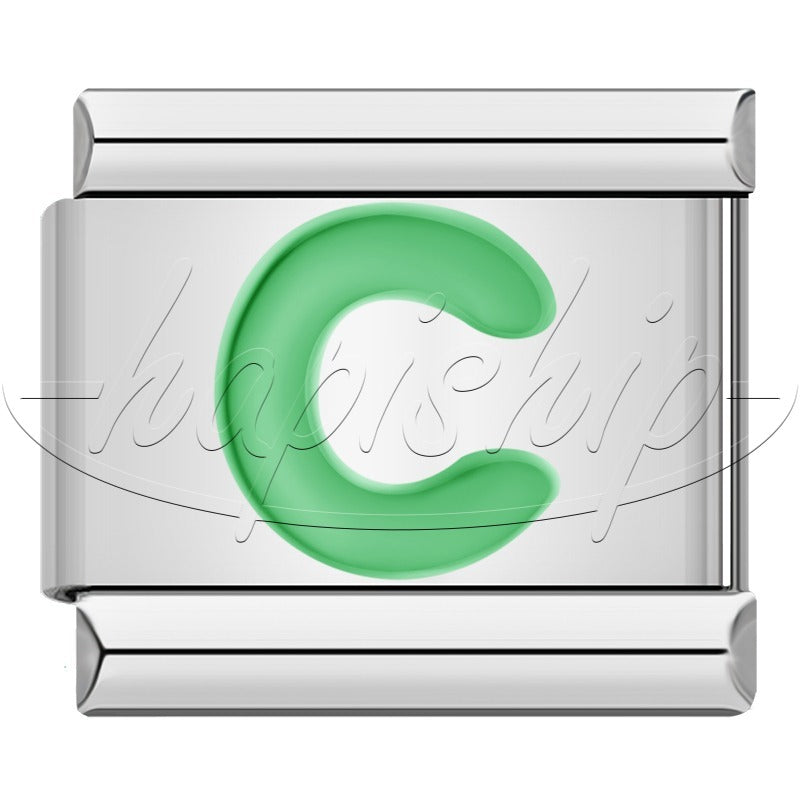 Green 26 Letter DJ1820