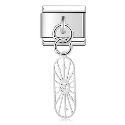 Mystical Moon & Magic Cutout Dangle Charm