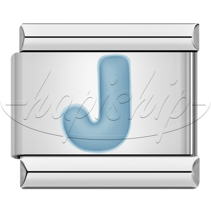 Blue 26 Letter DJ2025