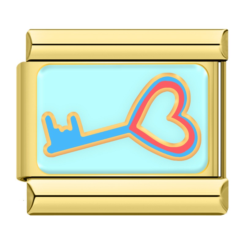 Love Key Cake TZ084-Gold