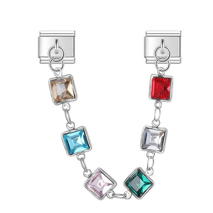 Enamel Mushroom & Toadstool Dangle Charm for Charm Bracelets