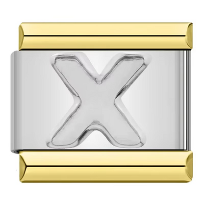 Gold-in-Silver Charms