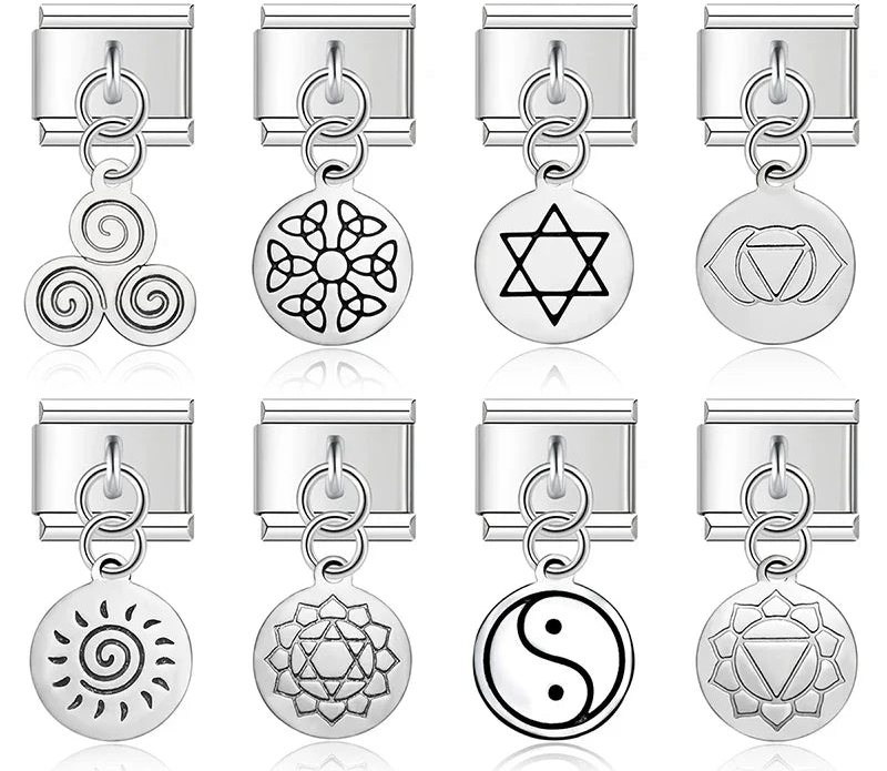 Tai Chi Elephant Italian Charms Links DJ269