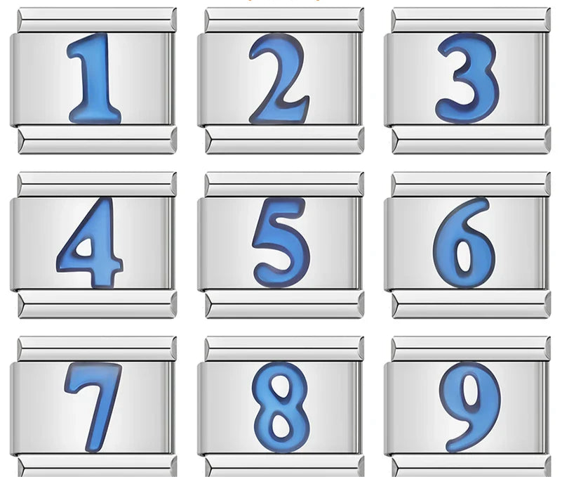 Blue Numbers  DJ1581