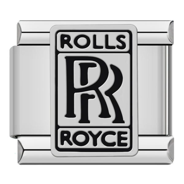 Rolls-Royce Italian charm for a 9mm charm bracelet in stainless steel, by Charmtastic