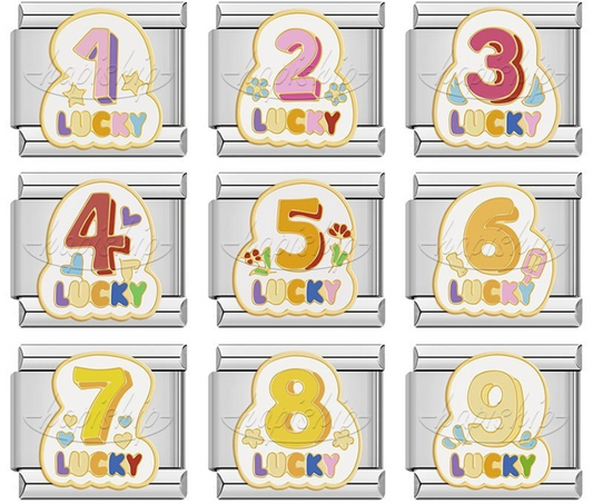 Lucky 0 1 2 3 4 5 6 7 8 9 Number DJ2033