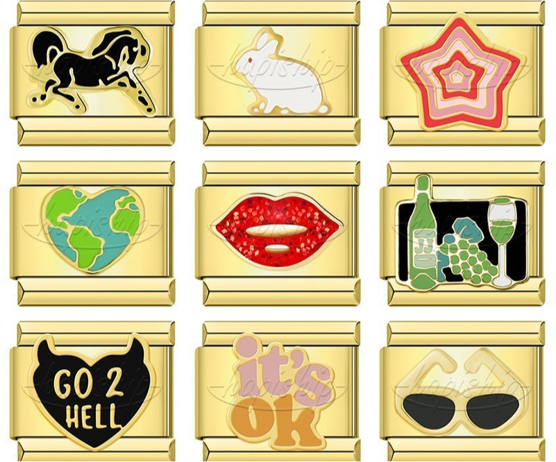 Golden Horse Star Heart Rabbit  DJ2029-A