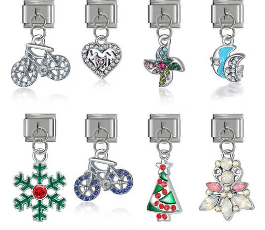 Bike Love Mom Christmas Tree Windmill