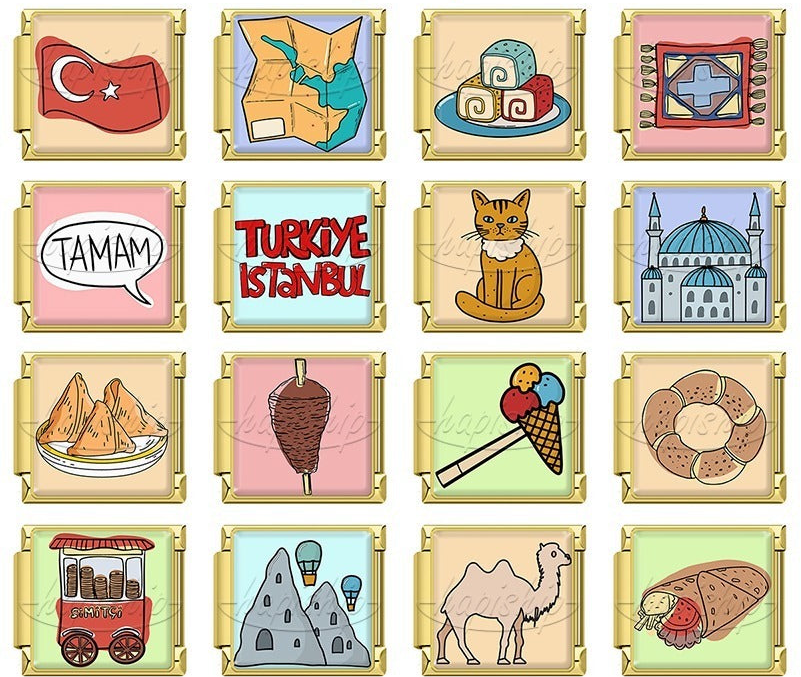 Golden Turkey Tourist Cuisine TZ182-Gold