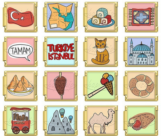 Golden Turkey Tourist Cuisine TZ182-Gold