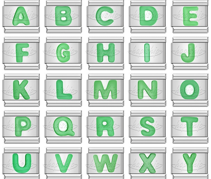 Green 26 Letter DJ1820