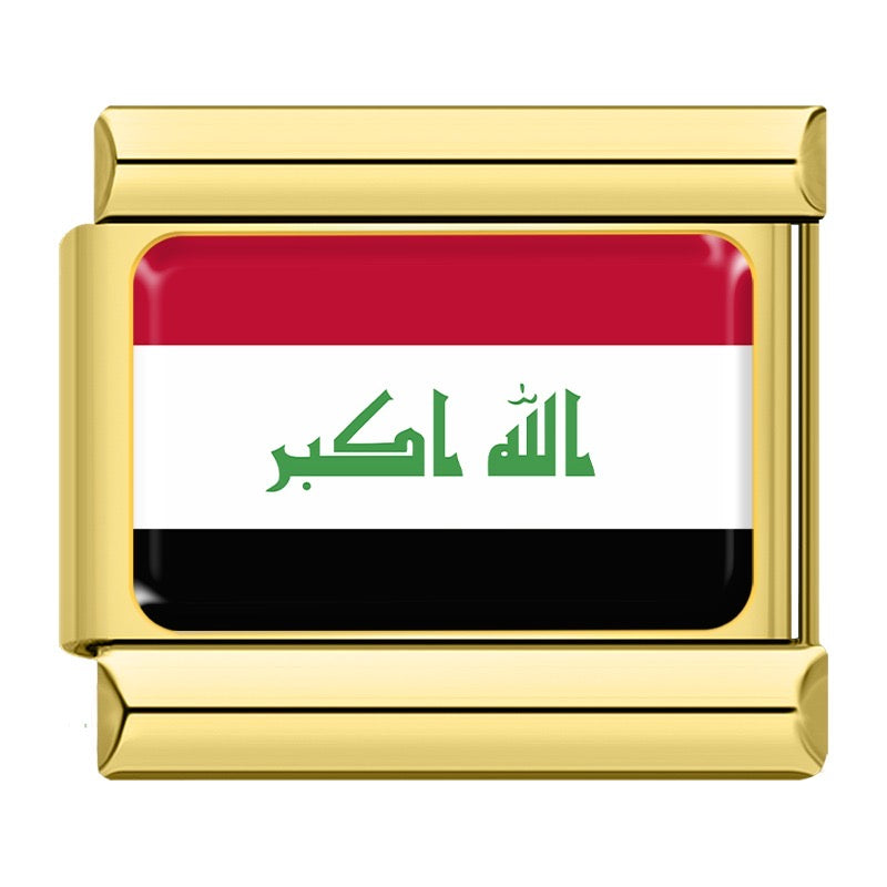 National Flag Golden charms