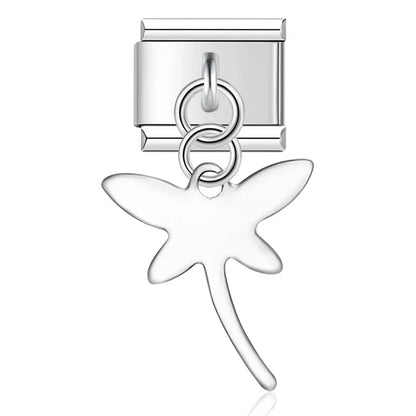 Enamel Unicorn Horn Dangle Charm for Charm Bracelets