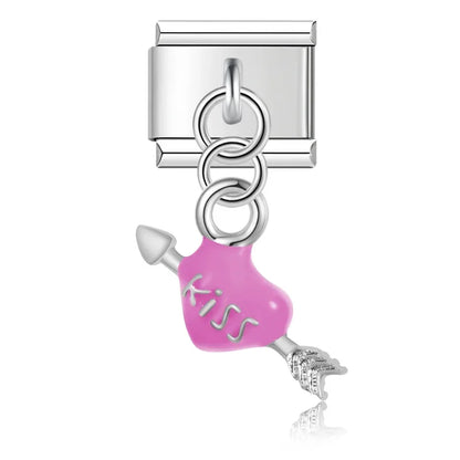 The Arrow, Heart, Love & Mermaid Dangle Charm