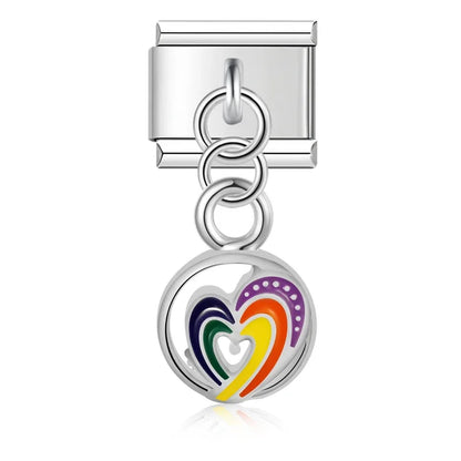 The Arrow, Heart, Love & Mermaid Dangle Charm