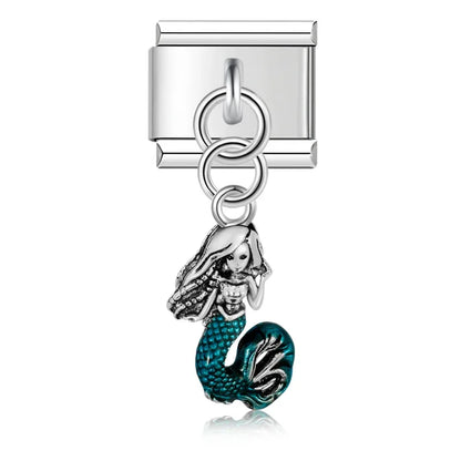The Arrow, Heart, Love & Mermaid Dangle Charm