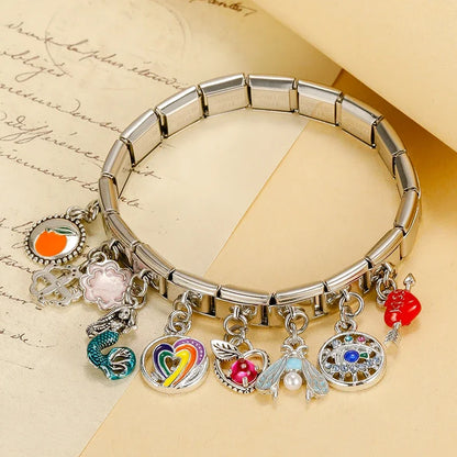 The Arrow, Heart, Love & Mermaid Dangle Charm