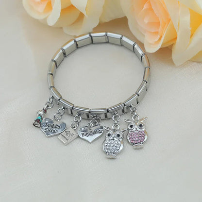 Enamel Crab & Rockpool Creature Dangle Charm for Charm Bracelets