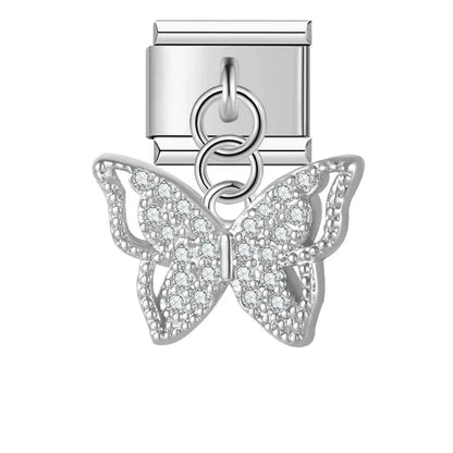 Enamel Coffee Cup & Latte Dangle Charm for Charm Bracelets