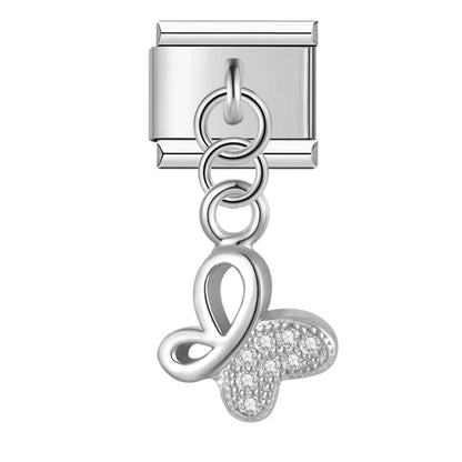 Enamel Coffee Cup & Latte Dangle Charm for Charm Bracelets