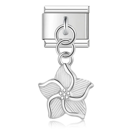 The Minimalist Silver Talisman & Nature Dangle Charm