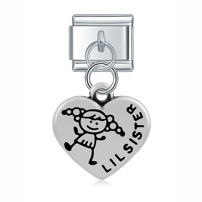 The Minimalist Silver Talisman & Nature Dangle Charm
