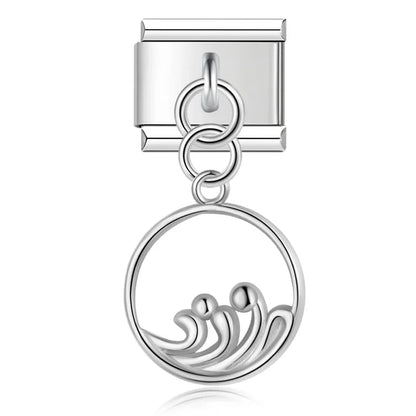 The Minimalist Silver Talisman & Nature Dangle Charm