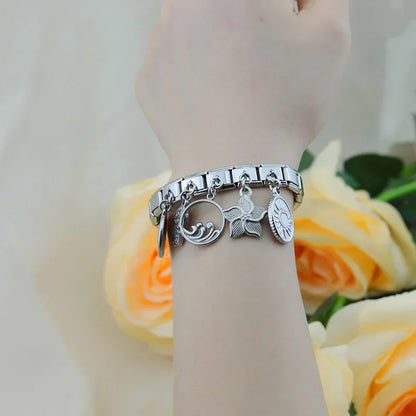 The Minimalist Silver Talisman & Nature Dangle Charm