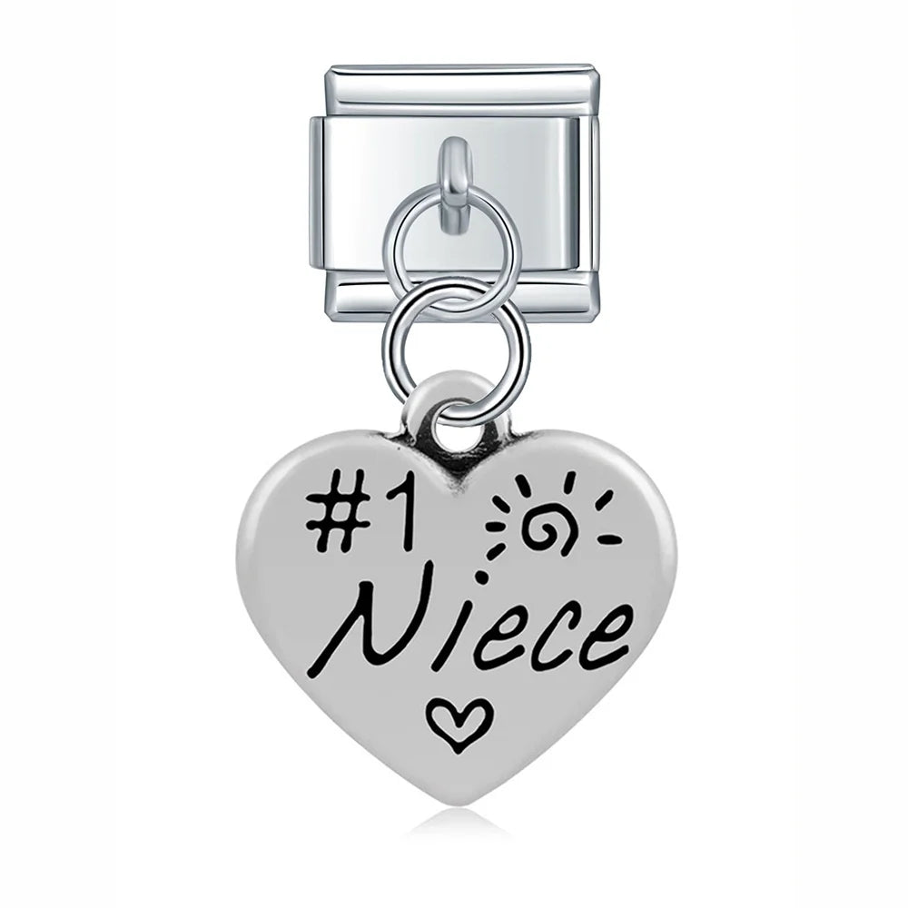 The Minimalist Silver Talisman & Nature Dangle Charm