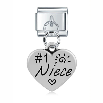 The Minimalist Silver Talisman & Nature Dangle Charm