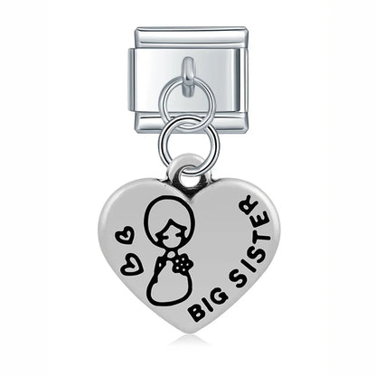 The Minimalist Silver Talisman & Nature Dangle Charm