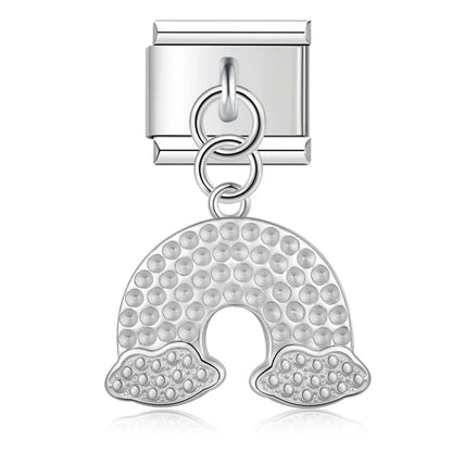 The Minimalist Silver Talisman & Nature Dangle Charm