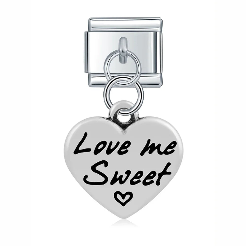 The Minimalist Silver Talisman & Nature Dangle Charm