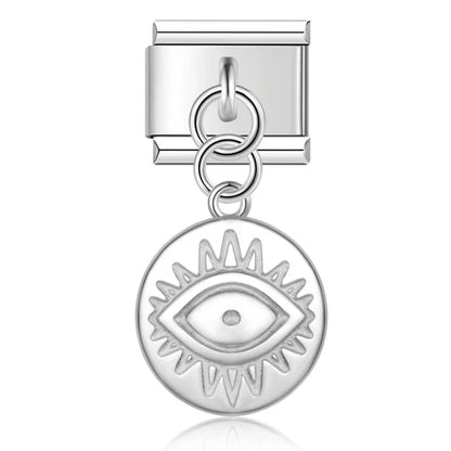 The Minimalist Silver Talisman & Nature Dangle Charm
