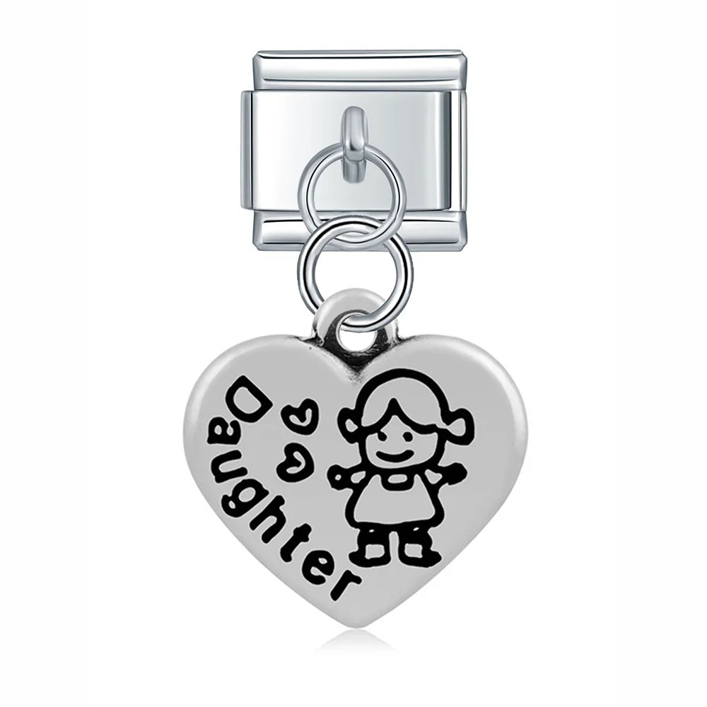 The Minimalist Silver Talisman & Nature Dangle Charm