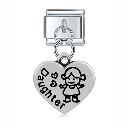 The Minimalist Silver Talisman & Nature Dangle Charm