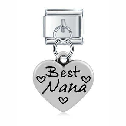 The Minimalist Silver Talisman & Nature Dangle Charm