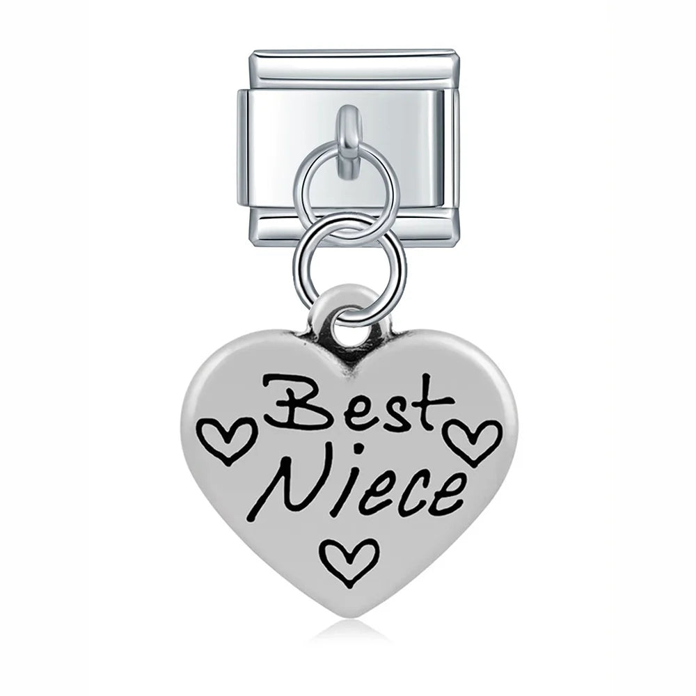 The Minimalist Silver Talisman & Nature Dangle Charm
