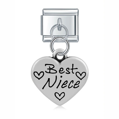 The Minimalist Silver Talisman & Nature Dangle Charm