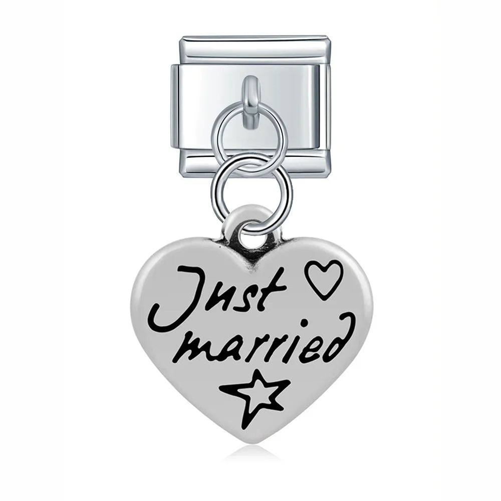 The Minimalist Silver Talisman & Nature Dangle Charm