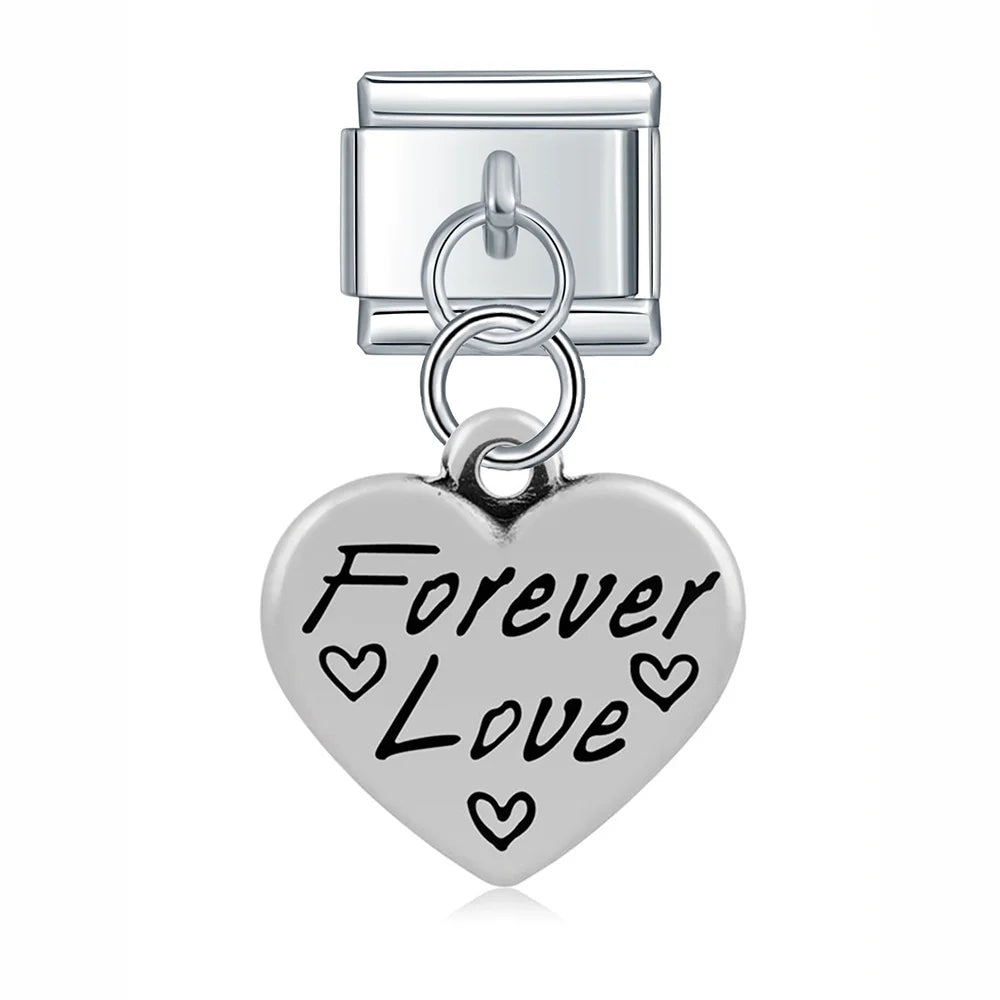 The Minimalist Silver Talisman & Nature Dangle Charm