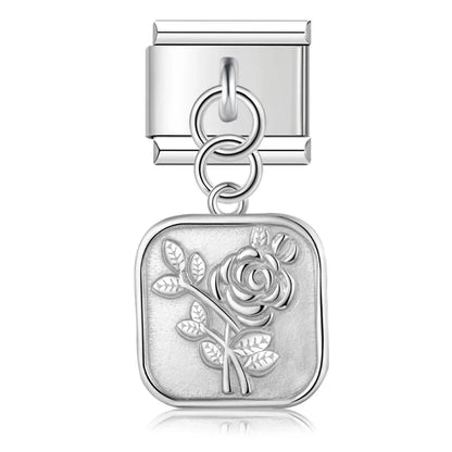 The Minimalist Silver Talisman & Nature Dangle Charm