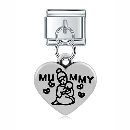 The Minimalist Silver Talisman & Nature Dangle Charm