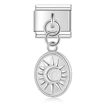 The Minimalist Silver Talisman & Nature Dangle Charm
