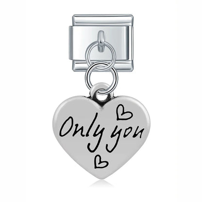 The Minimalist Silver Talisman & Nature Dangle Charm