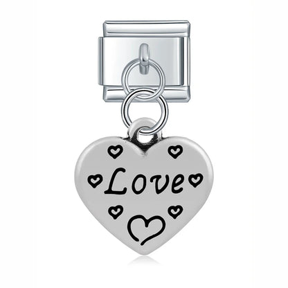 The Minimalist Silver Talisman & Nature Dangle Charm