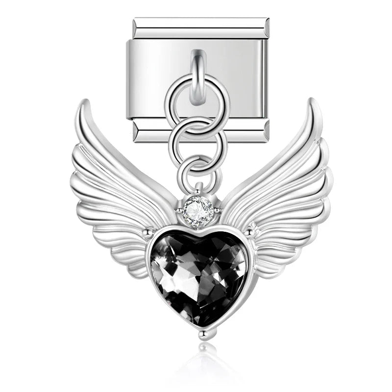The Minimalist Silver Talisman & Nature Dangle Charm