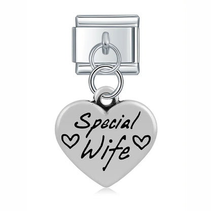 The Minimalist Silver Talisman & Nature Dangle Charm