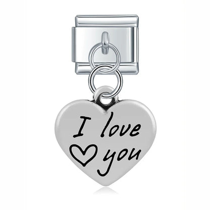 The Minimalist Silver Talisman & Nature Dangle Charm